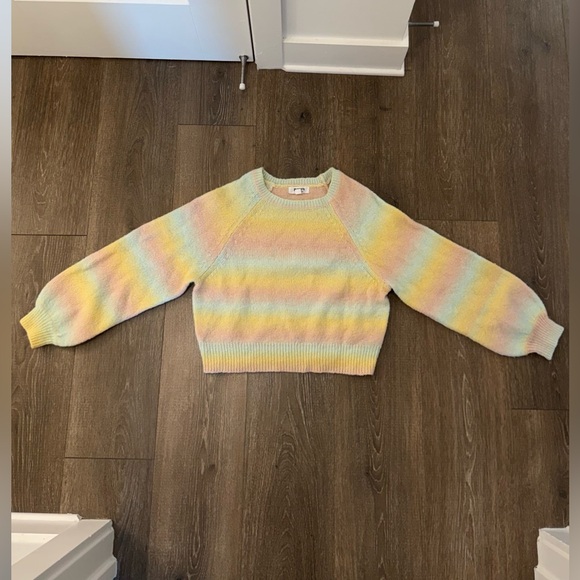 BB Dakota by Steve Madden Pastel Rainbow Sweater - Picture 5 of 5